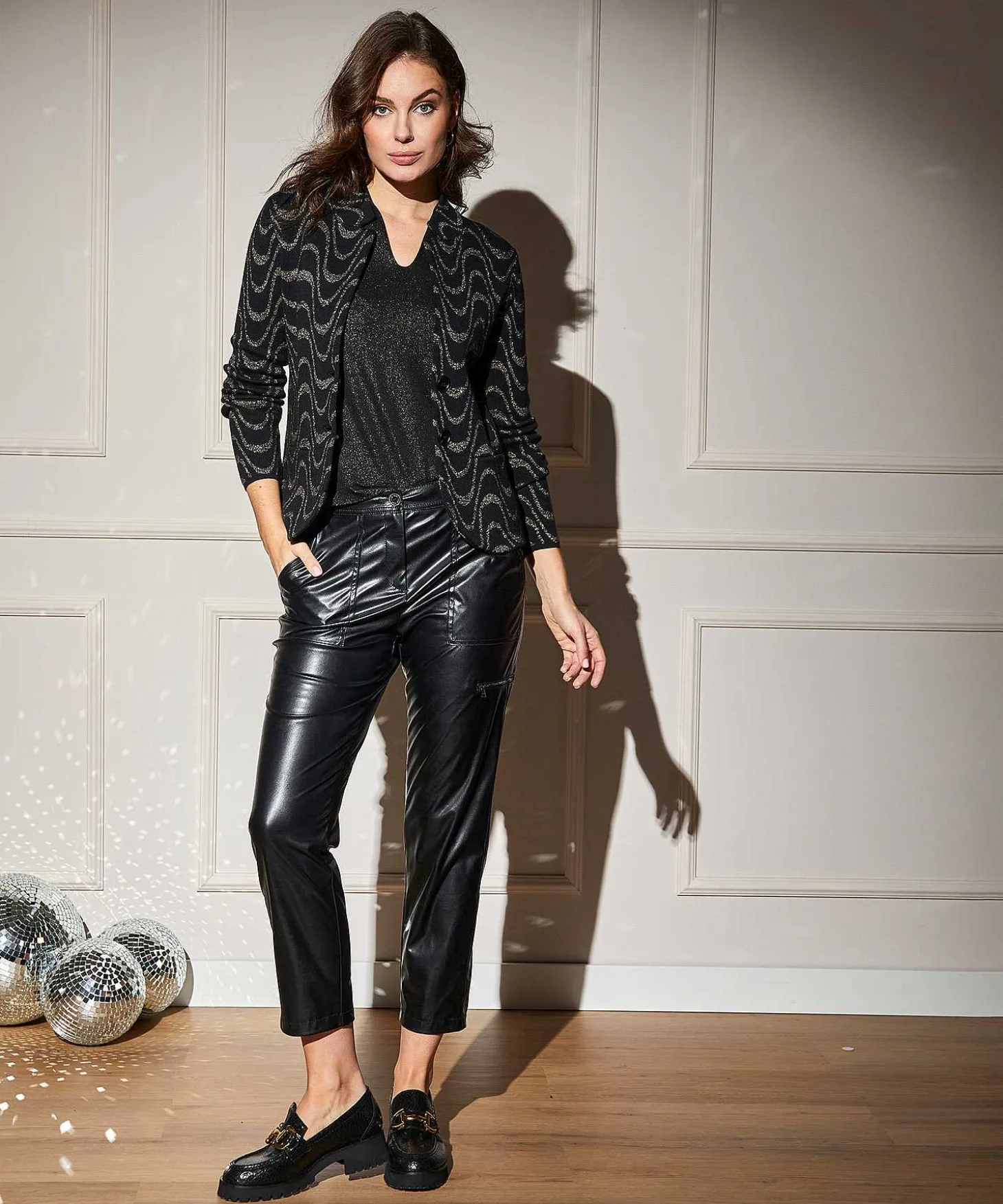 Chaleco Blazer * Onda Lurex