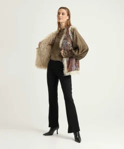 Chaleco Summum Fluffy Fun Fur Reversible