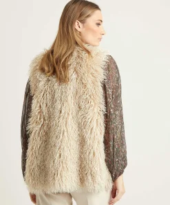 Chaleco Summum Fluffy Fun Fur Reversible