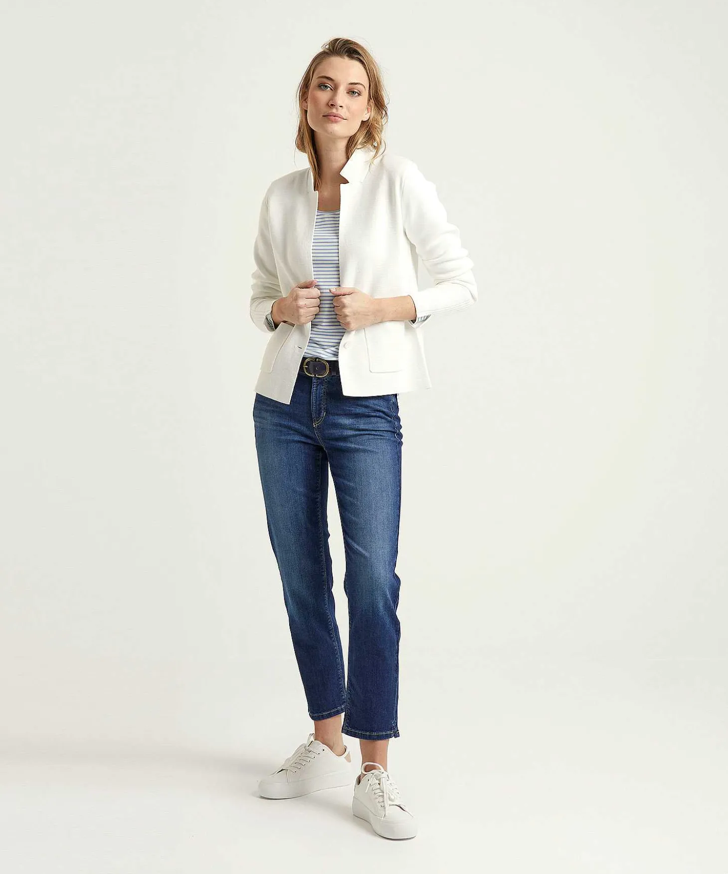 Chaleco Tipo Blazer * Puntaknit