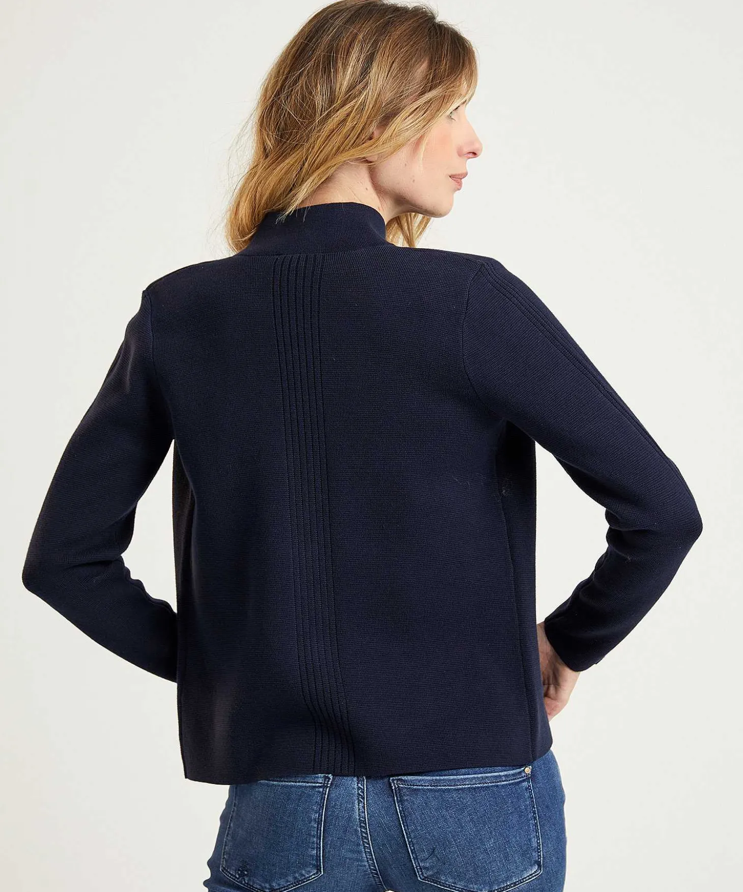 Chaleco Tipo Blazer * Puntaknit