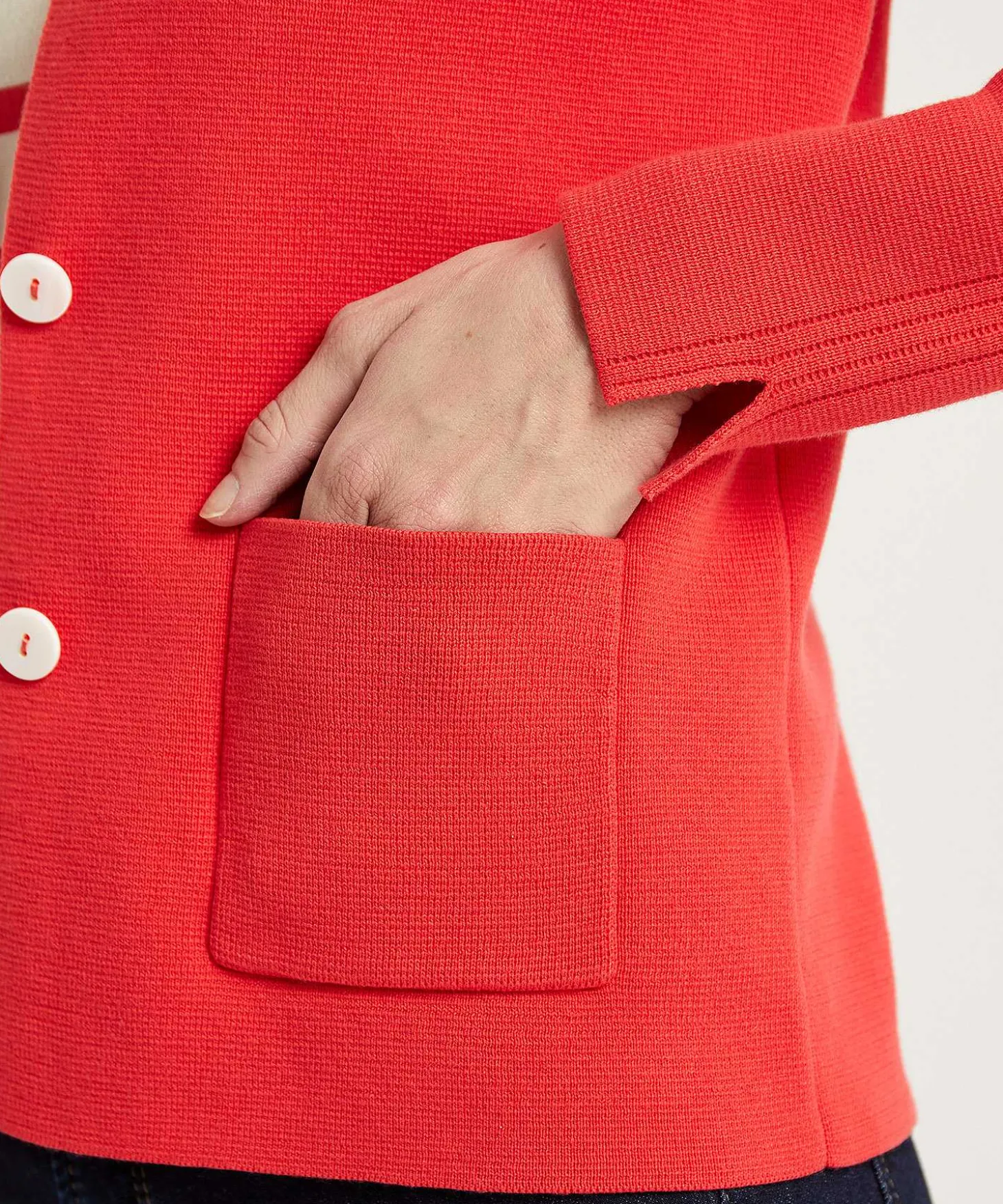 Chaleco Tipo Blazer * Puntaknit