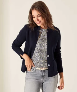 Chaleco Tipo Blazer * Puntaknit