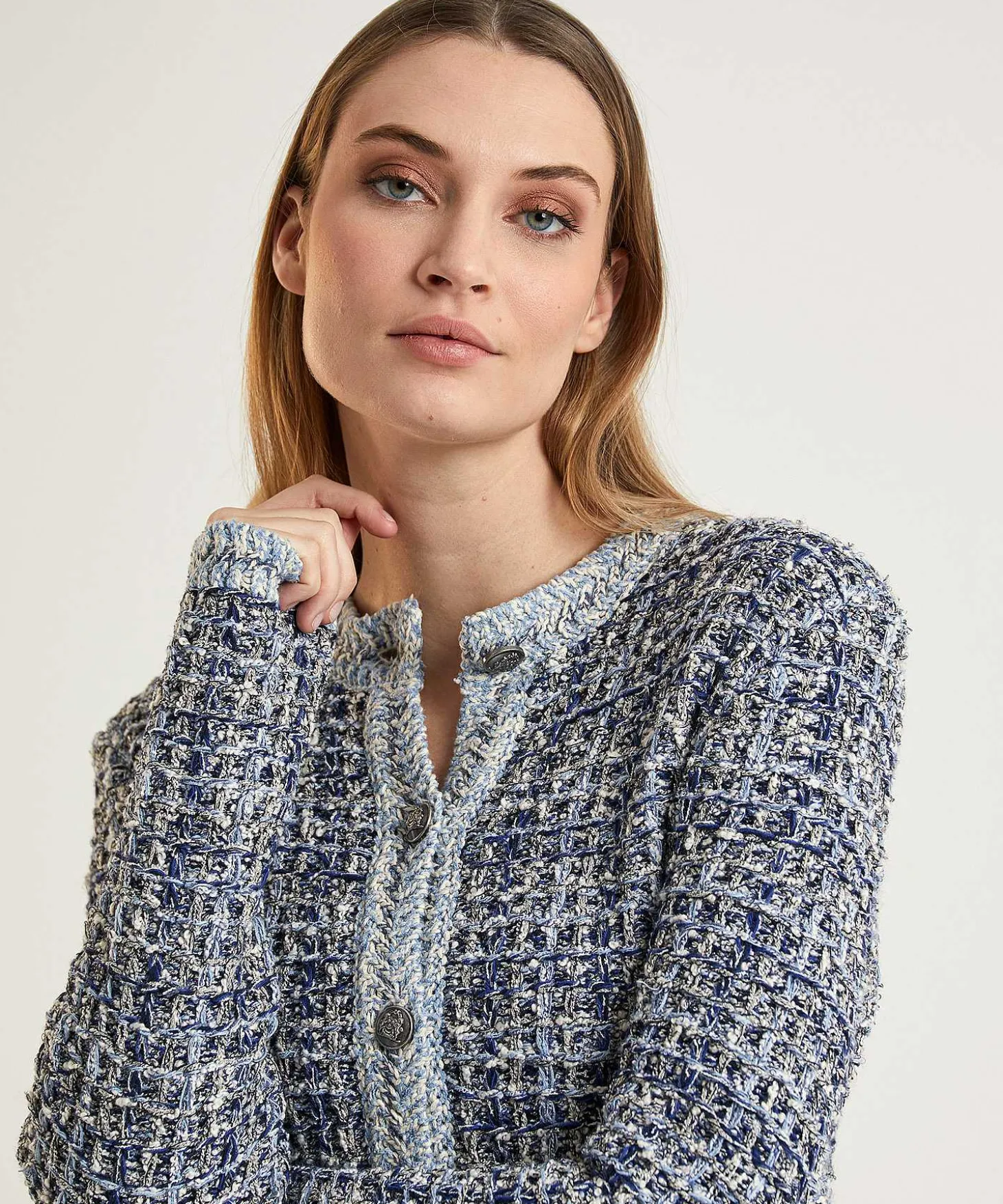 Chaleco Tipo Blazer Oui Boucle