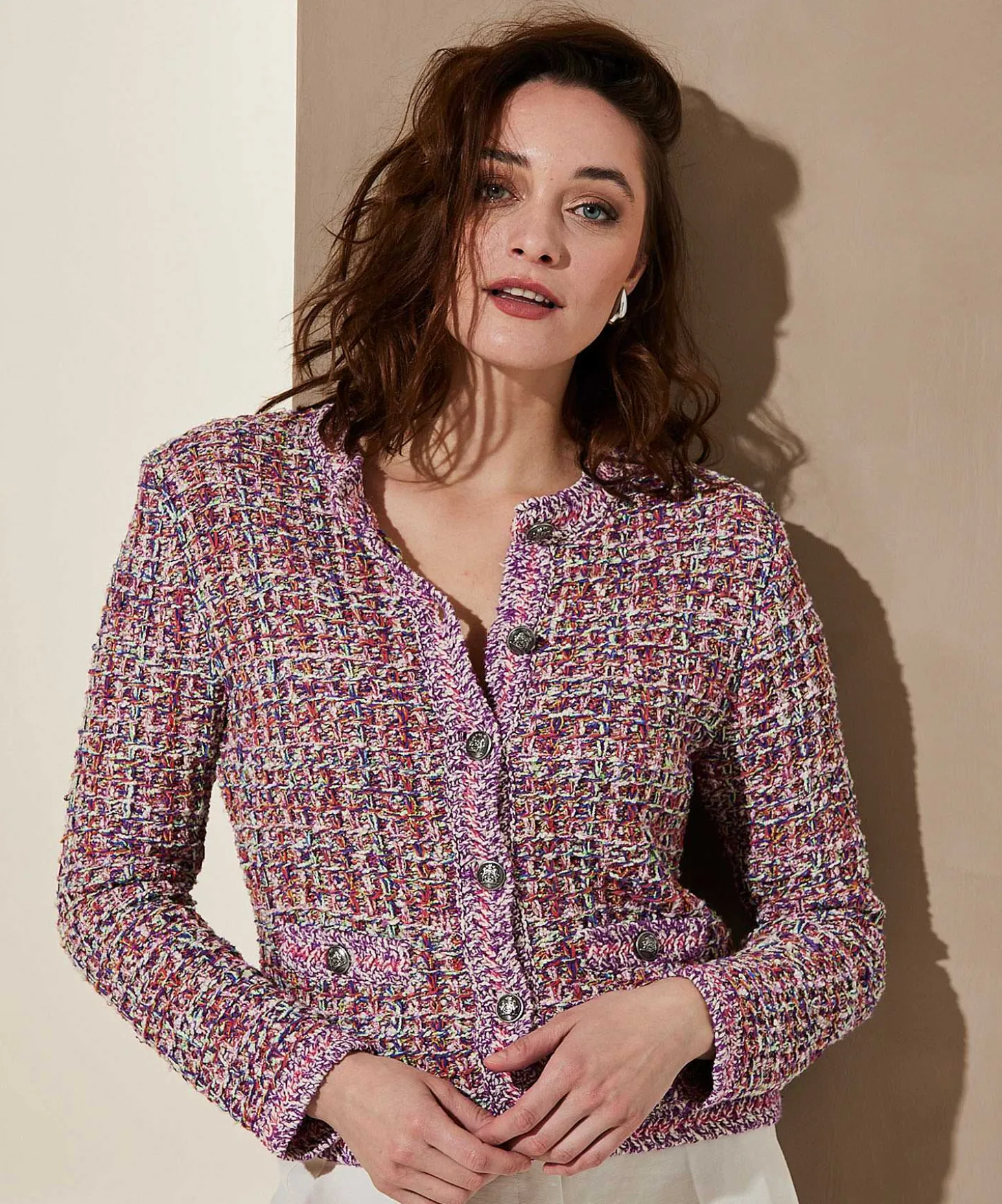 Chaleco Tipo Blazer Oui Boucle