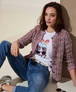 Chaleco Tipo Blazer Oui Boucle
