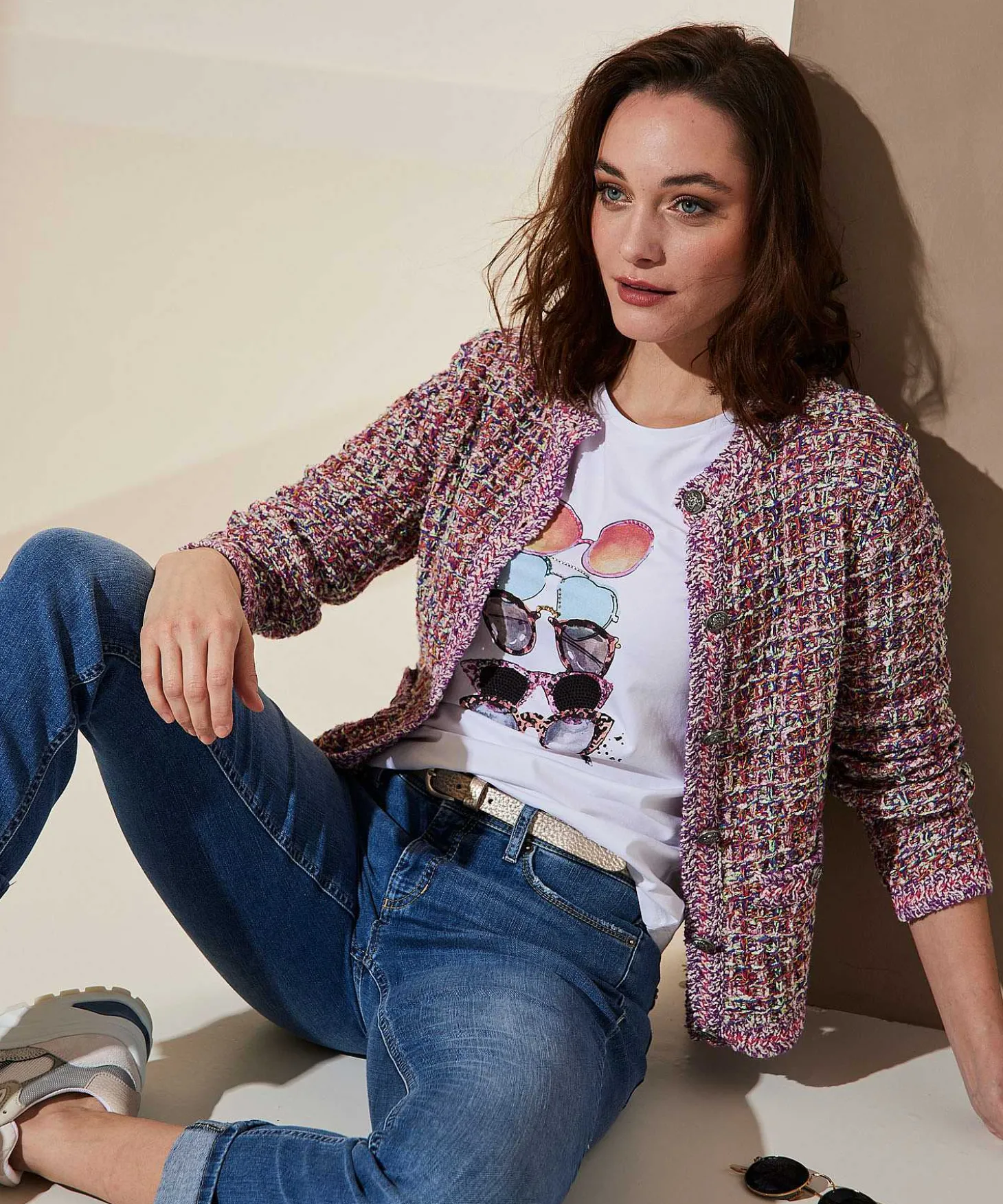 Chaleco Tipo Blazer Oui Boucle