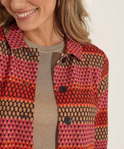 Chaqueta Kyra Estructura Multicolor Leona