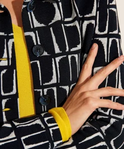 Chaqueta Kyra Geo Print Dulce