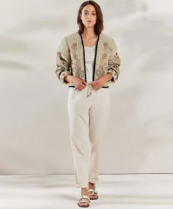 Chaqueta Reversible Summum Bordada