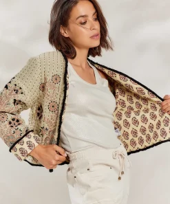 Chaqueta Reversible Summum Bordada