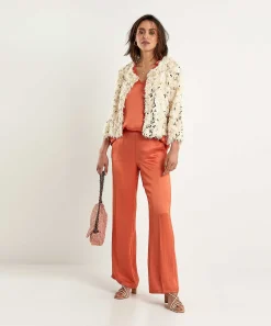 Chaqueta Summum Plumas Lentejuelas