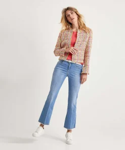 Chaqueta Tipo Chaleco De Boucle Multicolor De Marc Cain