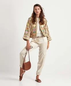 Chaqueta Tipo Kimono Reversible Summum Ikat