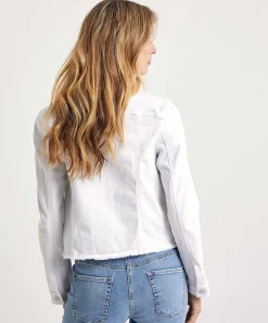 Chaqueta Vaquera Con Deshilachados De Marc Cain