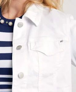Chaqueta Vaquera Con Deshilachados De Marc Cain