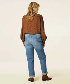 Fabienne Chapot Blusa Lazo Y Estampado Floral Michou