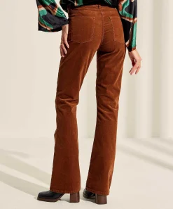 Fabienne Chapot Pantalon Acampanado Pana Eva