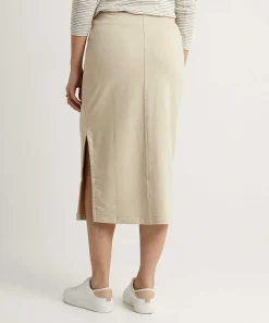 Falda Estilo Sudadera Moscu Con Abertura Lateral Chiara