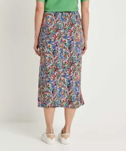 Falda Giulia E Tu Multicolor Paisley