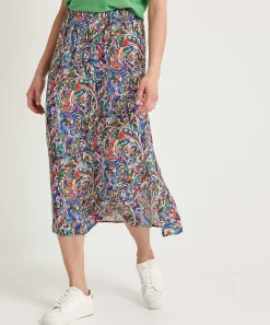 Falda Giulia E Tu Multicolor Paisley