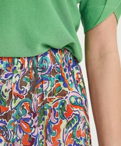 Falda Giulia E Tu Multicolor Paisley