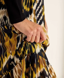 Falda Kyra Estampado Ikat Vanessa