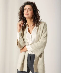 Giulia E Tu Cardigan Midi De Lurex