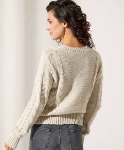 Jane Lushka Cardigan Con Motivo Trenzado Julie