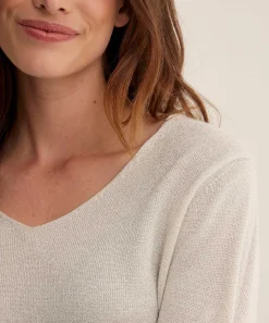 Jersey * De Lurex Con Cuello En V