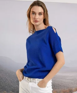 Jersey Con Hombros Descubiertos De Caroline Biss