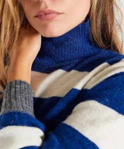 Jersey De Cuello Alto A Rayas Kyra Kalista