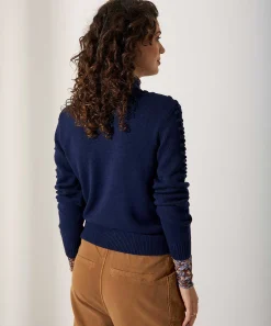 Jersey De Cuello Alto Con Lunares De Emotions