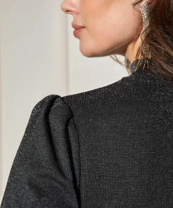 Jersey De Cuello Alto Oui De Lurex