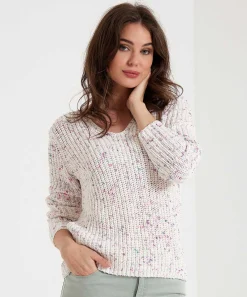 Jersey De Hilo Con Cinta Emotions Con Cuello En V