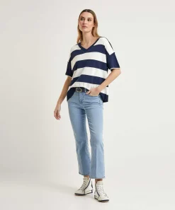 Jersey De Rayas Con Tachuelas De Liu Jo