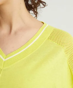 Jersey Deportivo Con Malla De Marc Cain