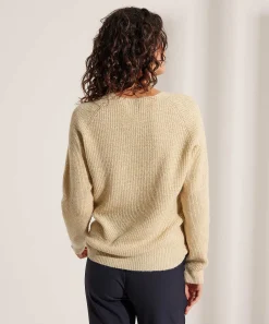 Jersey Due Amanti Cuello Pico Lurex Lamar