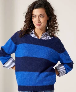 Jersey Giulia E Tu Alpaca Mix Rayas
