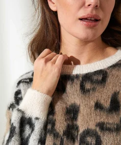 Jersey Giulia E Tu Animal Jacquard