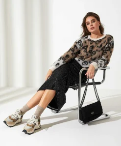 Jersey Giulia E Tu Animal Jacquard
