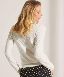Jersey Leo & Ugo De Jacquard Con Perlas