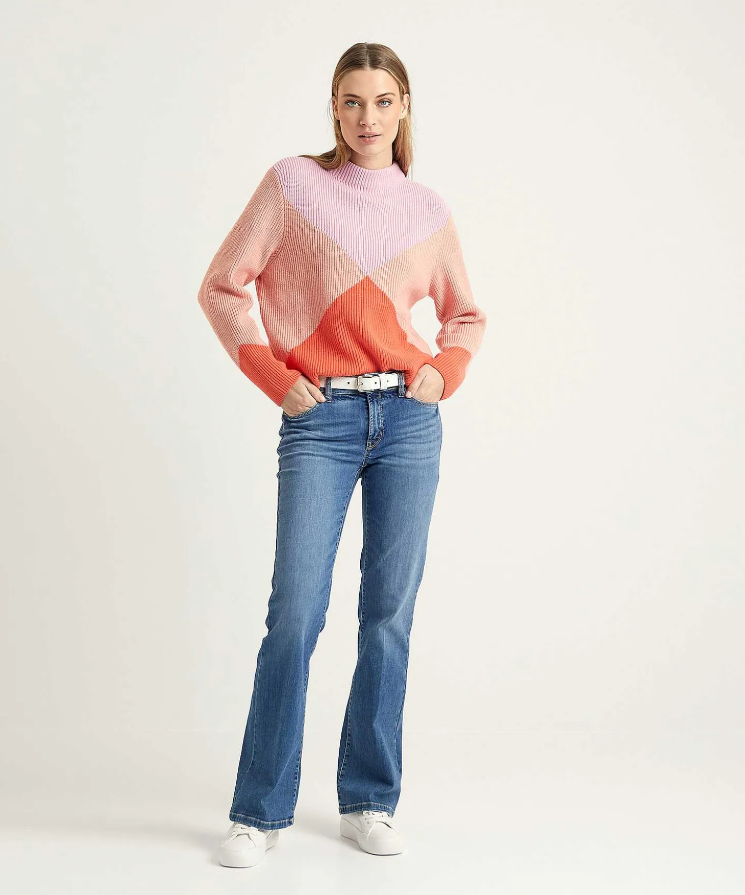 Jersey Oui Colorblock Diagonal