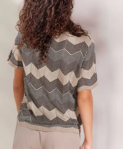 Jersey Summum Zigzag Lurex