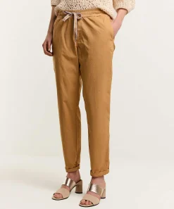 Joggers De Popelina Con Lazo Summum