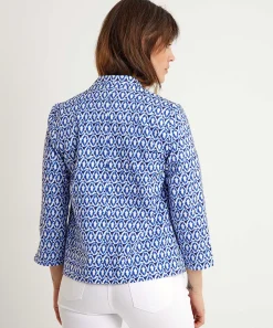 Kyra Blazer Estampado Tie-Dye Angelina