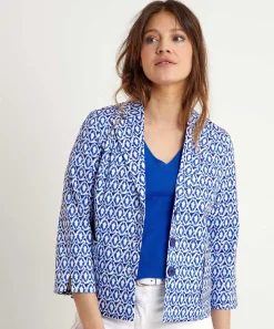 Kyra Blazer Estampado Tie-Dye Angelina