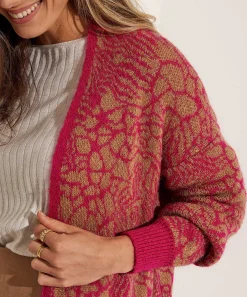 Kyra Cardigan Largo Flor Puk