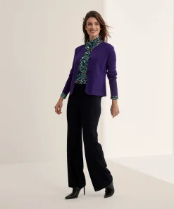 Kyra Jersey De Cuello Alto Flor Justa