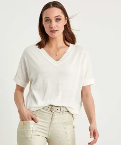 Kyra Jersey Mezcla De Lino Esther